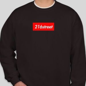 216street Crew Neck- Black